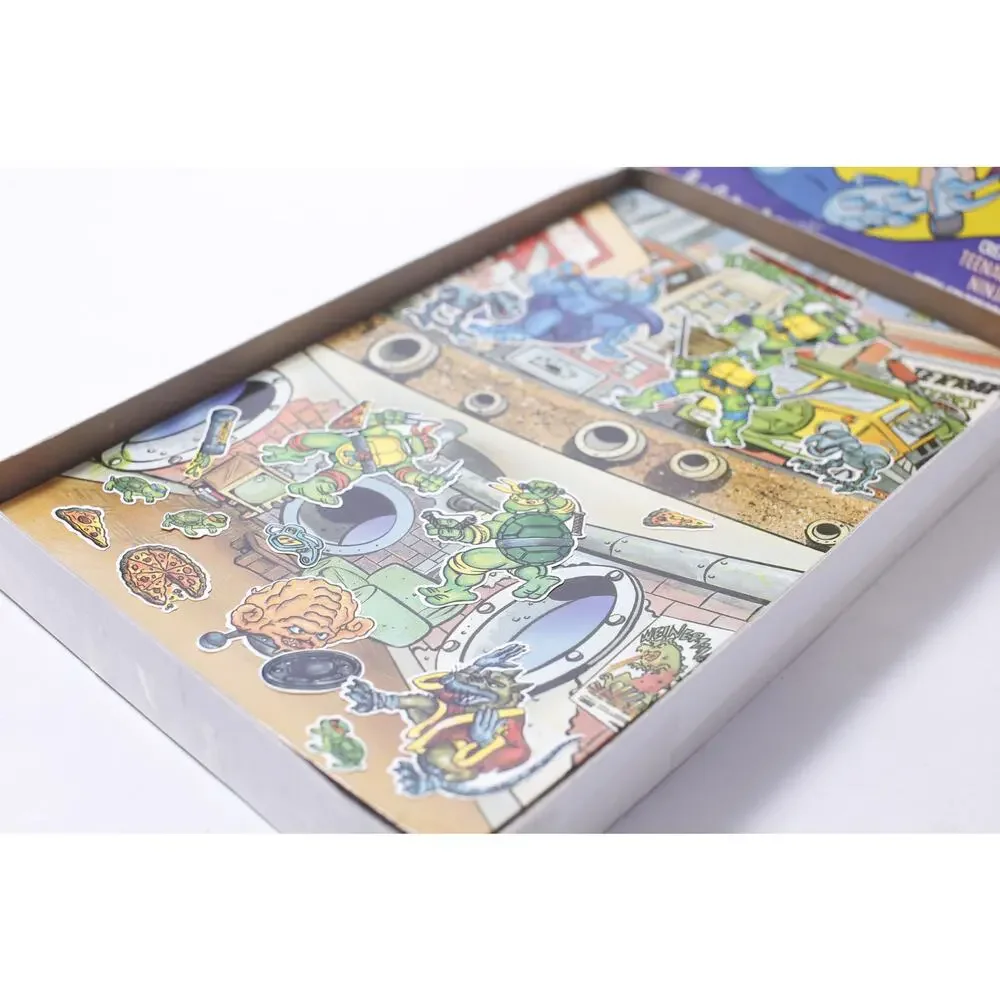 TMNT Teenage Mutant Ninja Turtles Adventure Set Colorforms 1989 ~ 260214-WH 982